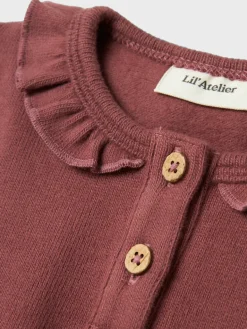 Baby blouse/overhemd rose