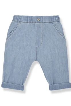 Baby broek blauw