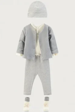 Baby broek grijs