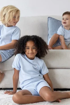 Baby pyjama blauw
