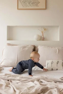 Baby pyjama blauw