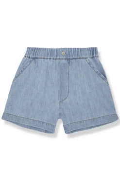 Baby short blauw