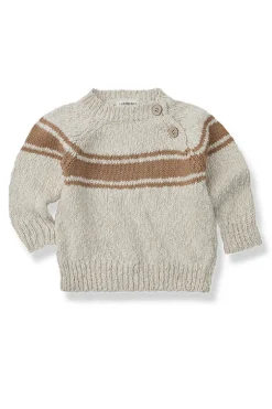Baby trui bruin