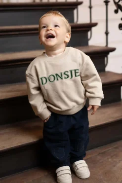 Baby trui bruin