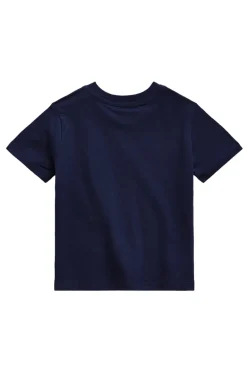 Baby t-shirt korte mouw blauw