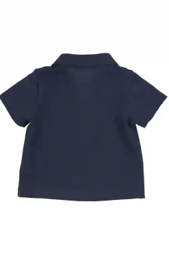 Baby t-shirt korte mouw blauw