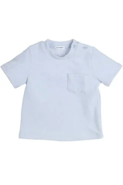 Baby t-shirt korte mouw blauw
