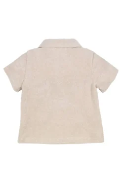 Baby t-shirt korte mouw ecru