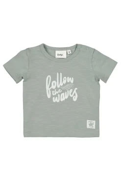 Baby t-shirt korte mouw groen