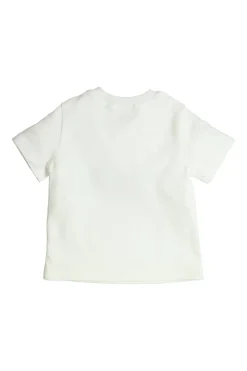 Baby t-shirt korte mouw wit