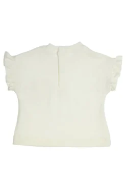 Baby t-shirt korte mouw wit