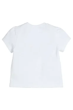 Baby t-shirt korte mouw wit