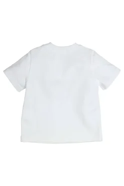 Baby t-shirt korte mouw wit