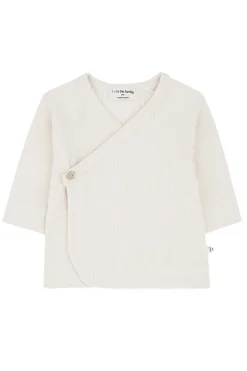 Baby t-shirt lange mouw ecru
