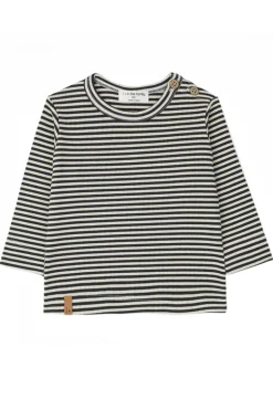 Baby t-shirt lange mouw grijs