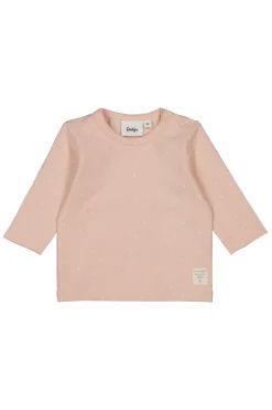Baby t-shirt lange mouw rose