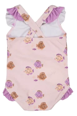 Baby zwemkleding paars