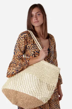 Bad & beach tas bruin