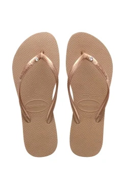 Bad /beach badslipper senior goud