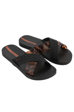 Bad /beach badslipper senior zwart