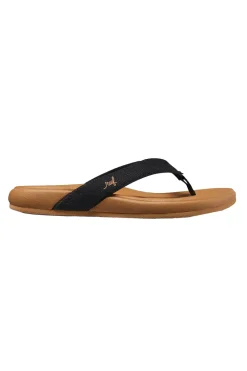 Bad /beach badslipper senior zwart