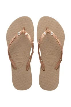 Bad /beach badslipper senior goud