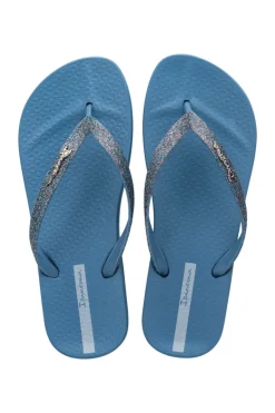 Bad /beach badslipper senior blauw