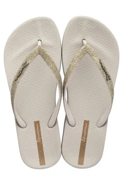 Bad /beach slipper dames bruin
