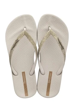 Bad /beach slipper dames ecru