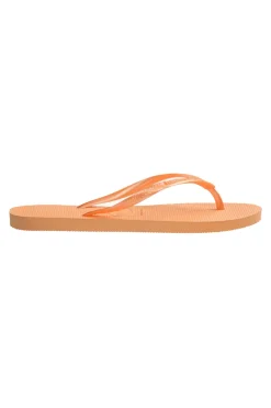 Bad /beach slipper dames oranje