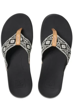 Bad /beach slipper dames zwart