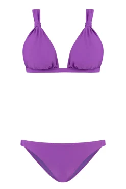 Bad/beach dames bikini paars