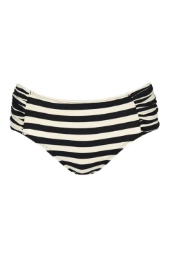 Bad/beach dames bikini slip zwart