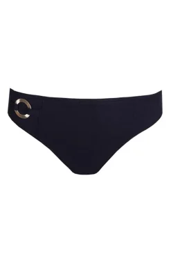 Bad/beach dames bikini slip blauw