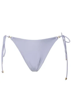 Bad/beach dames bikini slip blauw
