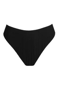 Bad/beach dames bikini slip zwart