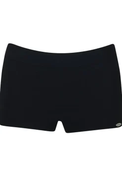 Bad/beach dames bikini slip zwart