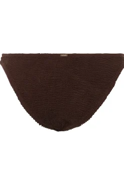 Bad/beach dames bikini slip bruin