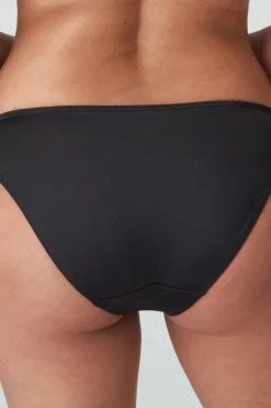 Bad/beach dames bikini slip bruin