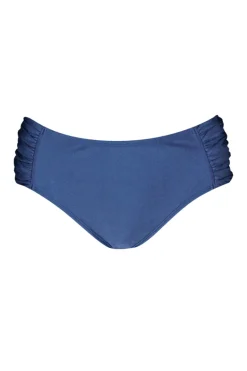 Bad/beach dames bikini slip blauw