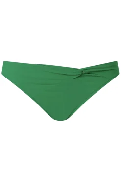 Bad/beach dames bikini slip groen