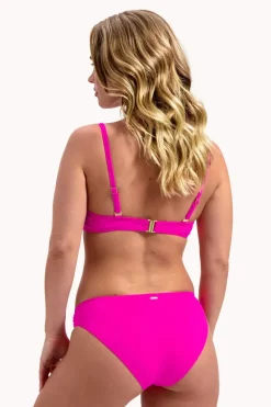 Bad/beach dames bikini slip rose