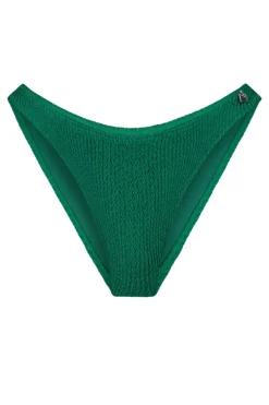 Bad/beach dames bikini slip groen
