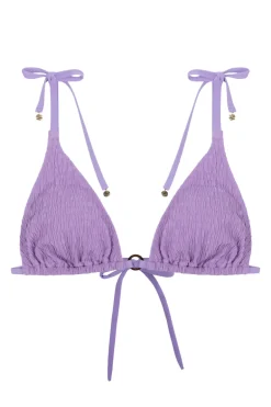 Bad/beach dames bikini top paars