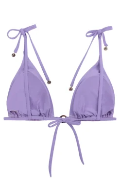 Bad/beach dames bikini top paars