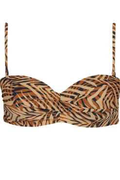 Bad/beach dames bikini top ecru