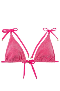 Bad/beach dames bikini top rose