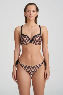 Bad/beach dames bikini top bruin
