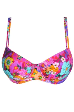 Bad/beach dames bikini top rose