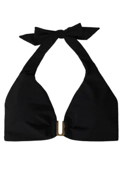 Bad/beach dames bikini top zwart